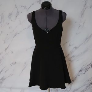Jump Black Heart Shaped Skater Dress 7/8